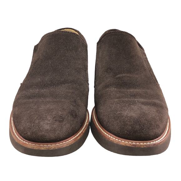 Samuel Hubbard Mens Size US 7.5 UK 6.5 Frequent Traveler Shoes Brown Suede M2190 main image 9